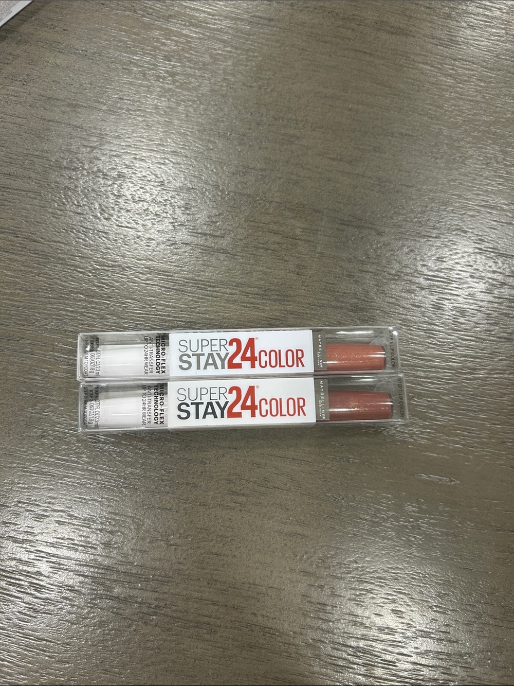 2X Maybelline SuperStay 24 Color Longwear Liquid Lipstick #145 constant cocoa